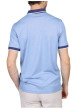 Thumbnail Polo ciel uni avec une coupe droite et un col à revers à manches courtes - Image 2