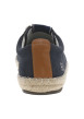 Thumbnail Sneakers en cuir marine en daim à semelle plate et à lacets ronds - Image 6