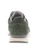Thumbnail Sneakers olive en cuir perforé avec semelle blanche et grise et des lacets plats - Image 6