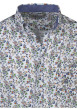 Thumbnail Chemise en coton blanche à imprimé liberty avec un col américain - Image 3
