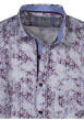 Thumbnail Chemise à manches courtes en coton rose imprimée avec une coupe regular fit - Image 3