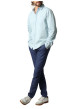 Thumbnail Chemise en coton stone unie avec une coupe droite et une petite poche - Image 5