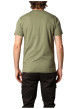 Thumbnail T-shirt en coton kaki imprimé avec une coupe droite et un col rond - Image 2