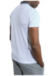 Thumbnail Polo à manches courtes en coton blanc uni à coupe droite et col boutonné - Image 6