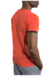 Thumbnail T-shirt manches courtes en coton orange uni avec une coupe droite - Image 4