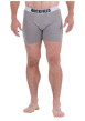 Thumbnail Lot de 2 boxers classiques en coton multicolore unis avec une coupe fermée - Image 2