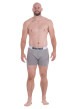 Thumbnail Lot de 2 boxers classiques en coton multicolore unis avec une coupe fermée - Image 4