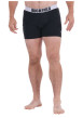 Thumbnail Lot de 2 boxers classiques en coton multicolore unis avec une coupe fermée - Image 5
