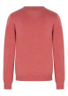 Thumbnail Pull manches longues en coton corail à maille jersey avec une coupe droite - Image 2
