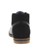 Thumbnail Bottines en cuir noires à bout droit avec un talon décroché bas - Image 6
