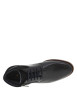 Thumbnail Bottines en cuir noires à bout droit avec un talon décroché bas - Image 4