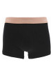 Thumbnail Lot de 5 boxer classique en coton noir uni avec une coupe fermée - Image 2