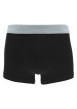 Thumbnail Lot de 5 boxer classique en coton noir uni avec une coupe fermée - Image 6