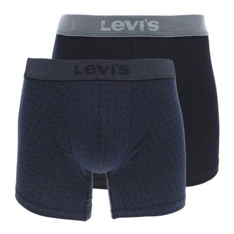 Lot de 2 boxers en coton mélangé classique...