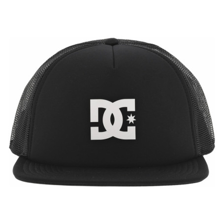 Casquette noire unie avec une fermeture...
