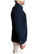 Thumbnail Blazer marine uni à coupe slim avec col cranté et fermeture à 2 boutons - Image 4