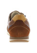 Thumbnail Baskets running en cuir marrons avec un zip et des lacets plats - Image 6