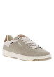 Thumbnail Tennis beiges avec des détails camel à semelle plate et à lacets plats - Image 3