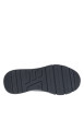 Thumbnail Sneakers bleues marine à empiècements en filet et à lacets plats avec un zip - Image 5