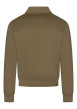 Thumbnail Blouson manches longues beige uni avec une coupe droite et un col montant - Image 2