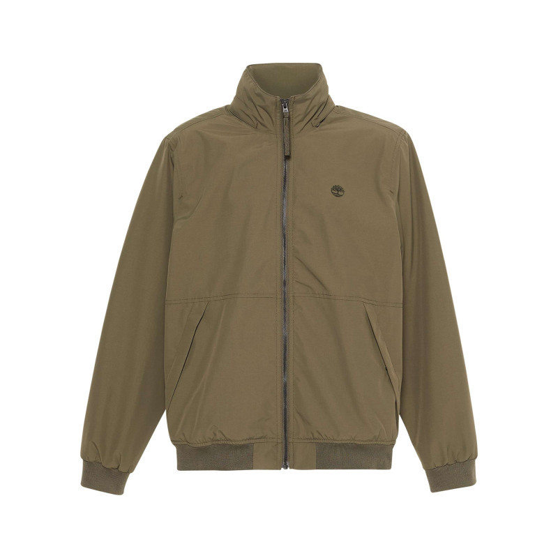 Timberland - Blouson Manches Longues Beige Uni Avec Une Coupe Droite Et Un Col à Capuche - Beige Timberland - Blouson Manches Longues Beige Uni Avec Une Coupe Droite Et Un Col à Capuche - Beige