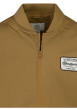 Thumbnail Blouson sans manches bronze uni avec une coupe droite et un col bomber - Image 3