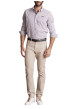 Thumbnail Chemise en coton blanche à imprimé minis formes géométriques et à coupe regular - Image 4