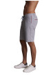 Thumbnail Bermuda chino en coton bleu rayé à coupe droite avec un cordon à la taille - Image 3