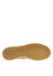 Thumbnail Tennis en cuir taupe en daim avec des empiècements noirs et à lacets plats - Image 5