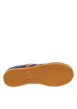 Thumbnail Tennis en cuir bleues en daim à empiècements rouges brique et à lacets plats - Image 5