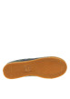 Thumbnail Tennis en cuir vertes sapin en daim à empiècements bleus et à semelle plate miel - Image 5
