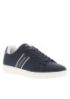 Thumbnail Tennis bleues marine avec le nom de la marque à semelle plate et à lacets plats - Image 3