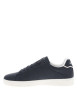 Thumbnail Tennis bleues marine avec le nom de la marque à semelle plate et à lacets plats - Image 2