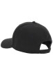 Thumbnail Casquette strapback en coton noire unie avec le logo triangulaire blanc - Image 2