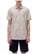 Thumbnail Polo en coton beige imprimé avec un col français et une coupe droite - Image 3
