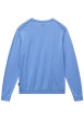 Thumbnail Sweat en coton bleu uni avec logo iconique et une coupe droite - Image 2