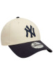 Thumbnail Casquette strapback en coton bicolore avec le logo en relief à l'avant - Image 7