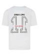 Thumbnail T-shirt en coton blanc avec un imprimé une coupe droite et un col rond - Image 2