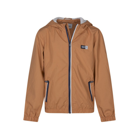 Blouson manches longues pêche uni avec une...