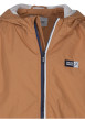 Thumbnail Blouson manches longues pêche uni avec une coupe droite et un col à capuche - Image 3
