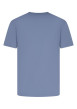 Thumbnail T-shirt bleu uni avec une coupe droite un col rond et des manches courtes - Image 2