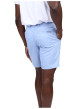 Thumbnail Short chino en coton ciel uni avec une coupe droite et un logo brodé - Image 2