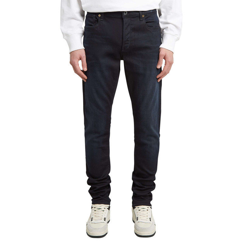G-star Raw - Jean Noir Avec Une Coupe Slim à Poches Et Des Passants Pour Ceinture - Noir G-star Raw - Jean Noir Avec Une Coupe Slim à Poches Et Des Passants Pour Ceinture - Noir