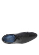 Thumbnail Derbies en cuir noires avec un talon décroché bas et des lacets ronds - Image 4