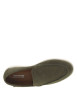 Thumbnail Mocassins en cuir kakis en suède à semelle plate écrue translucide - Image 4