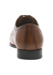 Thumbnail Derbies en cuir marrons à bout droit arrondi et à talon décroché bas - Image 6