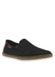 Thumbnail Tennis noires en filet ajourées à semelle plate et à fermeture slip-on - Image 3