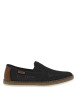 Thumbnail Tennis noires en filet ajourées à semelle plate et à fermeture slip-on