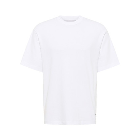 T-shirt en coton blanc avec un grand imprimé...