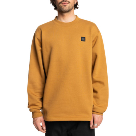 Sweat manches longues bronze uni avec une coupe...
